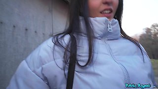Betzz’s Black-Haired Passion in Public Heat
