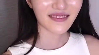 Stunning Fair-skinned Beauty with a Toned Figure Smiles as She Gives in to Her Secret Passion