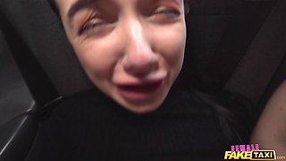 Sasha’s Wild Blonde Birthday Taxi Encounter Heat