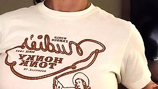 Big boobs milf masturbates with her dildo