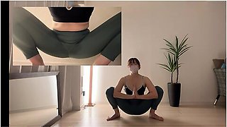 Yoga Series 2] Main Story Uncensored! In Todays Lesson, Yukaron Teacher Put A Vibrator In Her And Tried Yoga, And I Involuntarily Squirted While Posing On The Way