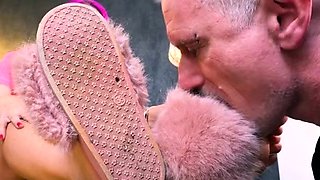 Wash my old dirty slippers and nibble the cornea off my