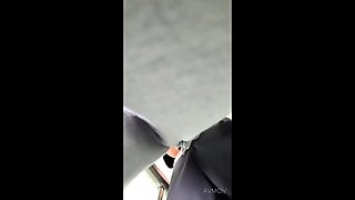 Natural Amateur blowjob outdoors exposed