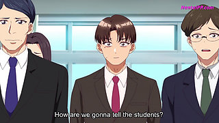 Blonde Student Slut Gives an Unforgettable Blowjob To Her Teacher - HENTAI