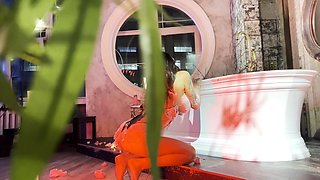 Monika Fox Takes Bath With Bubble Bath And Plays With Dildo