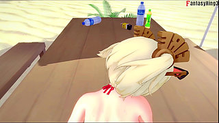 Burnice Bikini fucking on the beach - 3 - Zenless Zone Zero (ZZZ)
