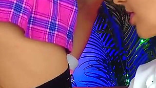 Horny Handjob with Her Sissy with Amazing Scene