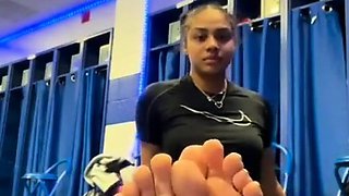 Naughty amateur teen has a voyeur fetish