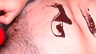 I Cover My Dildo in Chocolate, Rub It All Over My Tits & Pussy Then Fuck Myself Until I Cum