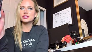 Hawt Blonde milf in foot Fetish tube scene