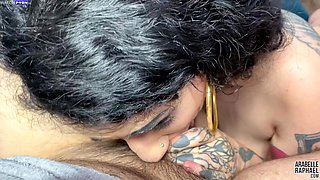 Arab Beauty Sizzles in Wild Deep Passion