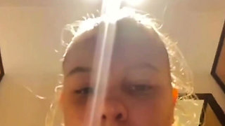 Walking with Vibrator in Pussy