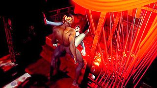 Car Toon In Animated Pixels: The Curvy Goddess Unchained- 3d Animation Hentai