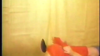 Some Vintage Girls Bounce with Their Boobs, Dance and Show Their Naked Bodies