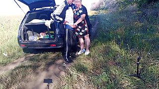 Stepmom Helps Me Pee Then Gives Public Blowjob - Zona901