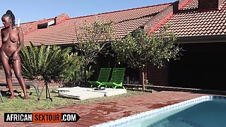 Black teen amateur outdoor interracial