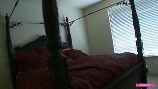 April ONeil and Nicole Rays Funny Lesbian Dildo 69