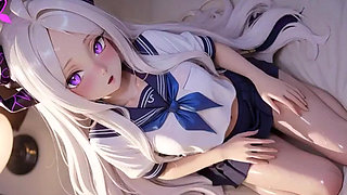 Ai Anime Girls Animations Compilation