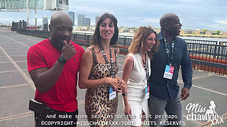 Threesome-style Group Sex with My Girlfriend Lety Howl and Our BBC Lovers That We Share.