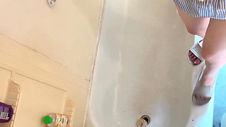 POV Hana in Shower Time