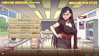 Visual hentai, naked adventure, public