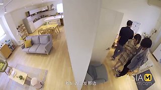 Minami Maeda Naked Furniture Store Couple Passion
