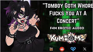 Car Toon And Erotic Audio - [f4m] Tomboy Goth Whore Fucks You At A Concert [tomboy] [goth] [fdom] [public Sex]