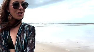 Celebrating my birthday on a Brazilian beach fucking a lot