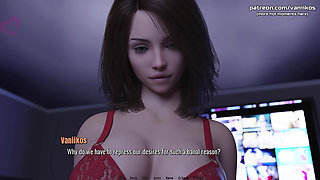 Cute 18yo Innocent Virgin Stepcousin Teen with a Perfect Body and a Big Ass Gets Horny While Watching a Movie - Heart Problems