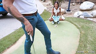 Teen (18+) dirt with nice-looking Ryan Reid from Brazzers Exxtra