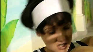 She bends over to take it hard hardcore blowjob doggystyle