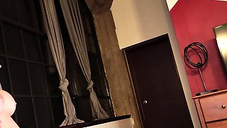 Sexy Slut Gives A Big Cock A Blowjob In The Car