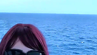 Fucked in the Public Toilet of the Boat