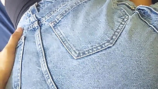Oh Yes, Give Me More Please stepdaddy! I Know You Love Fucking Me in My Denim Skirt