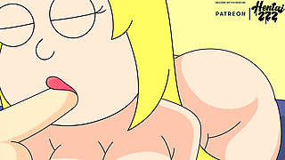 American Stepdad Francine Smith Blowjob