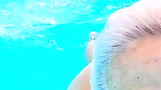 344 MILF Underwater Anal Creampie Prolapse