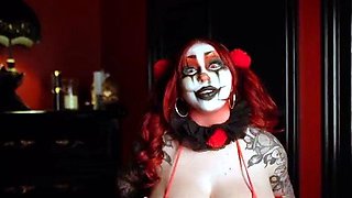 bishoujomom goth clowns drain your cock