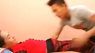 Young Brunette fucked by Chinese guy