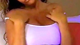 Pregnant Babe with Big Tits on Webcam
