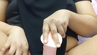I'm so Horny and Need to Masturbate Wearing Butt Plug Until Orgasm Few Times
