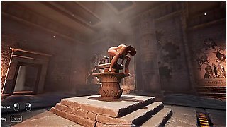 Tomb Raider And Lara Craft In Beasts In The Sun Sex Game Version 7 #07 Tomb Rider Parody Porn Game