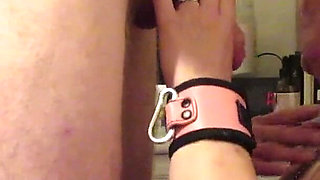 Just a Guy Spunking Over My Face as I Orgasm