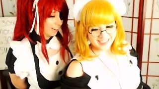 slut his tall blonde fetish flashing ass on live webcam