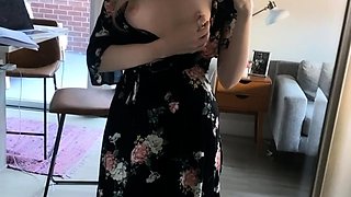 Blonde teen Sierras first erotic masturbation video