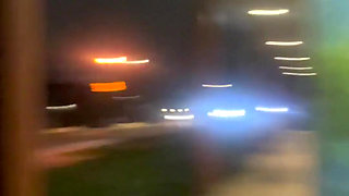 Care Aide Cums in Public Bathroom on Break