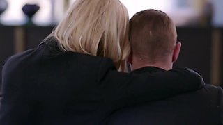 elsa enjoys anal with kayden's boy-toy as she watches