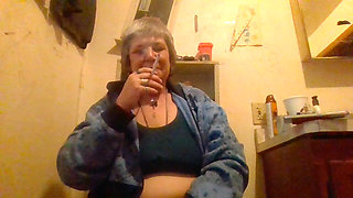 Strip Tease Quickie Bathroom Shh Dont Get Caught
