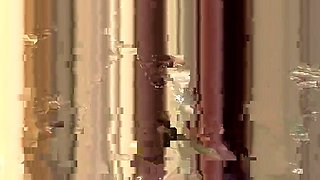 Close up doggy style sex action