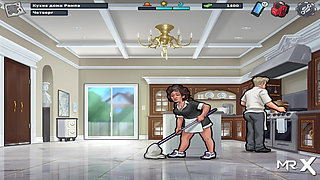 SummertimeSaga - Man Dancing near the Jacuzzi for a Beautiful Girl