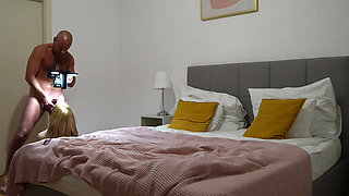 BACKSTAGE! Masked German SLUT Ana Lingus getting her ass SMASHED by Leo Casanova (Part 4, last)